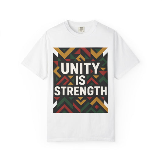 Unity is Strength Unisex T-shirt | Garment-Dyed Tee for All Occasions, Casual Wear, Gift for Friends, Spirit of Togetherness, [...]