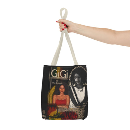 Portrait Collage Tote Bag – GiGi One Ethiopia Artwork