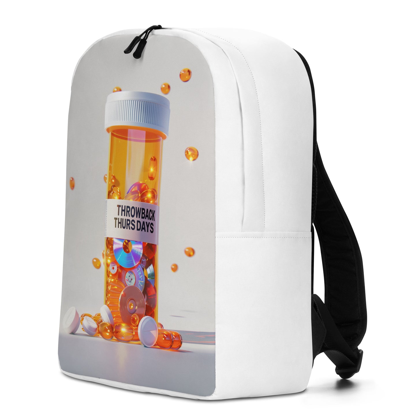 THROWBACK THURSDAYS - PILL BOTTLE - Minimalist Backpack