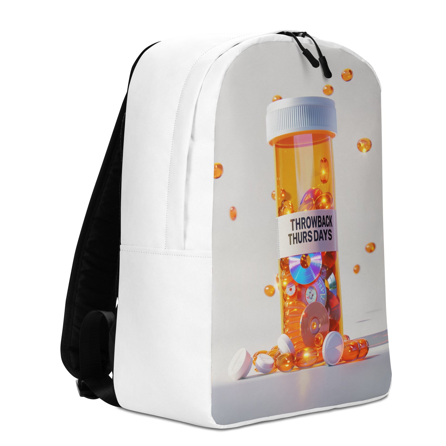 THROWBACK THURSDAYS - PILL BOTTLE - Minimalist Backpack
