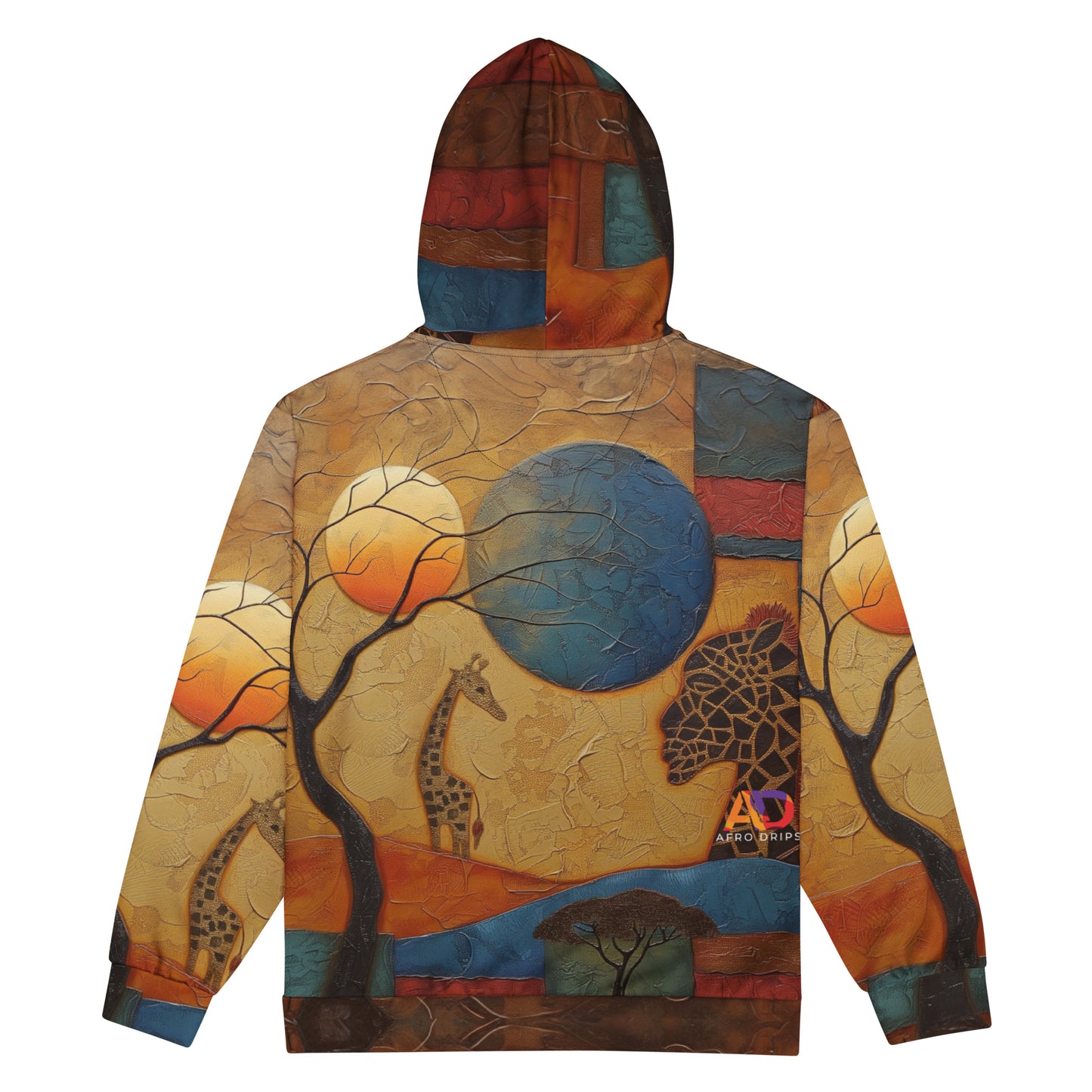 Da Safari - zip hoodie