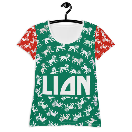 Lion - Women's Athletic T-shirt
