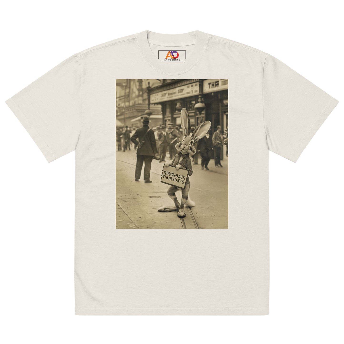 TBT - Oversized faded t-shirt