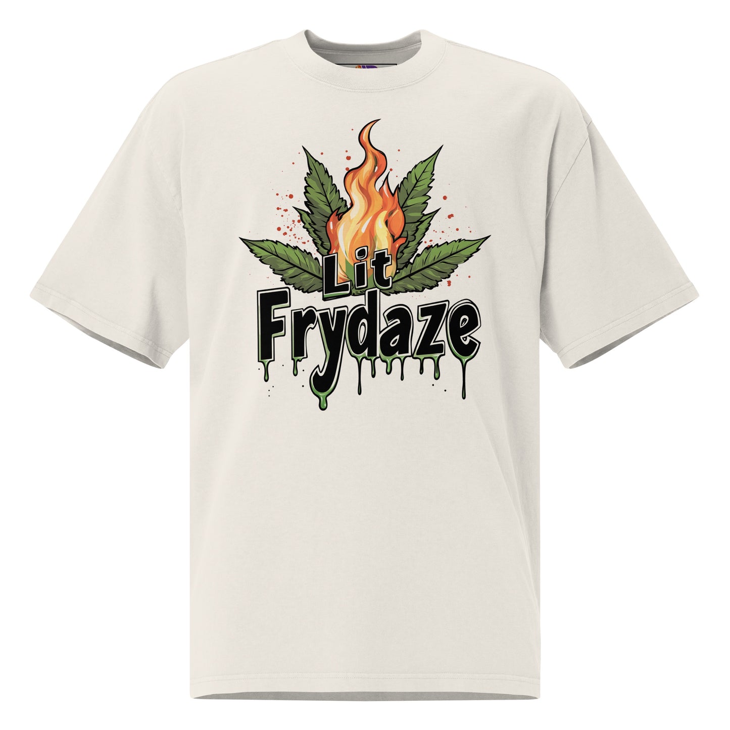 LIT FRYDAZE 10 - Oversized faded t-shirt