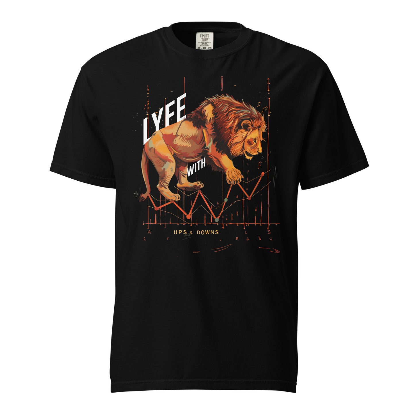 Ups & Downs - heavyweight t-shirt