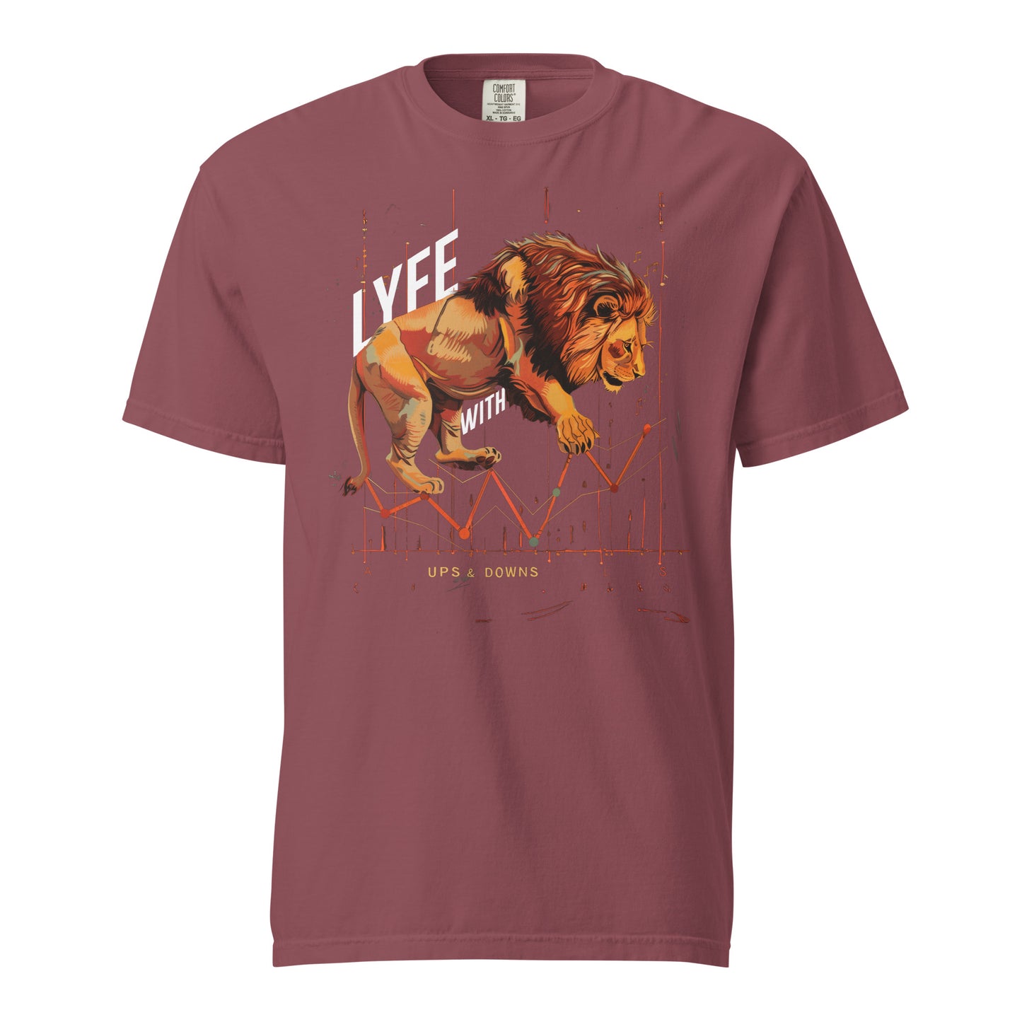 Ups & Downs - heavyweight t-shirt