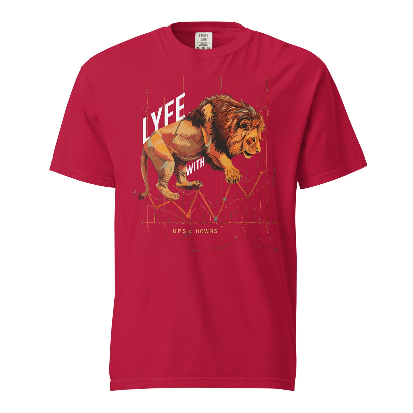 Ups & Downs - heavyweight t-shirt