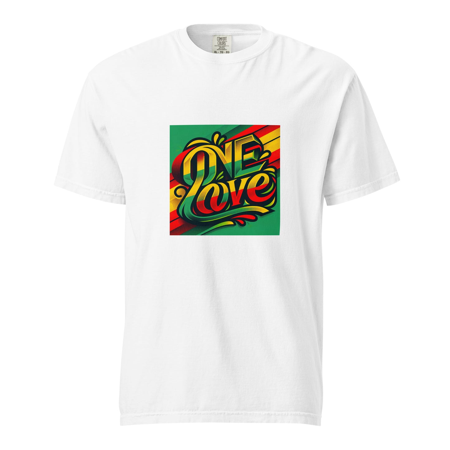 ONE LOVE - garment-dyed heavyweight t-shirt
