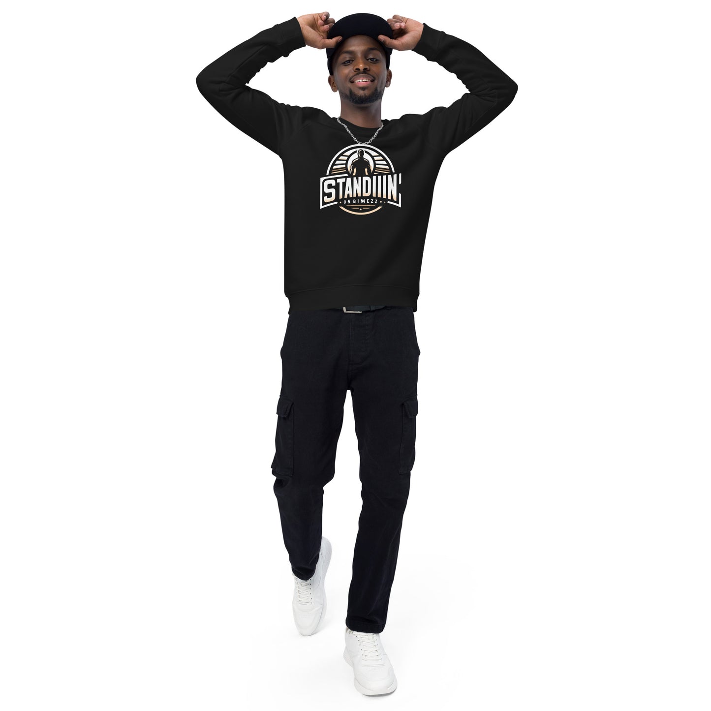 Standing On Business - Unisex organic raglan sweatshirt