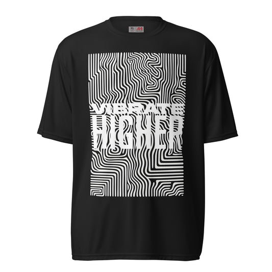 VIBRATE HIGHER - Unisex performance crew neck t-shirt
