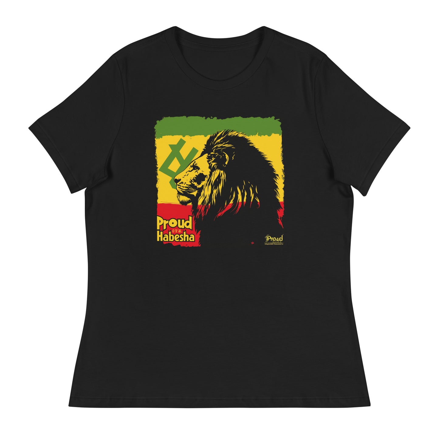 PROUD HABESHA 9 - Women's Relaxed T-Shirt
