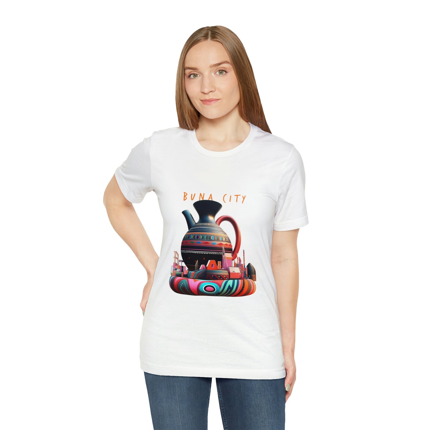 BUNA CITY - Unisex Jersey Short Sleeve Tee