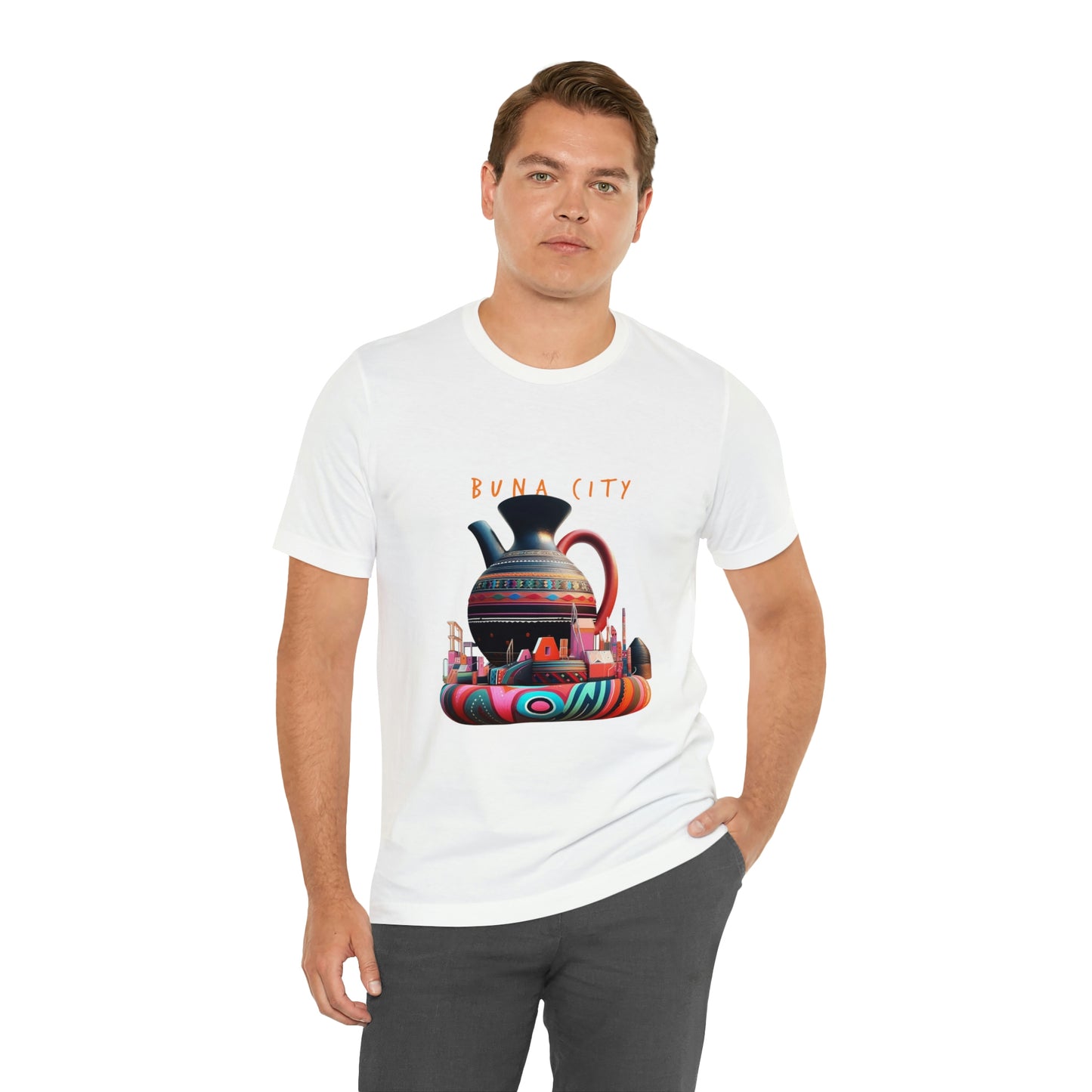 BUNA CITY - Unisex Jersey Short Sleeve Tee