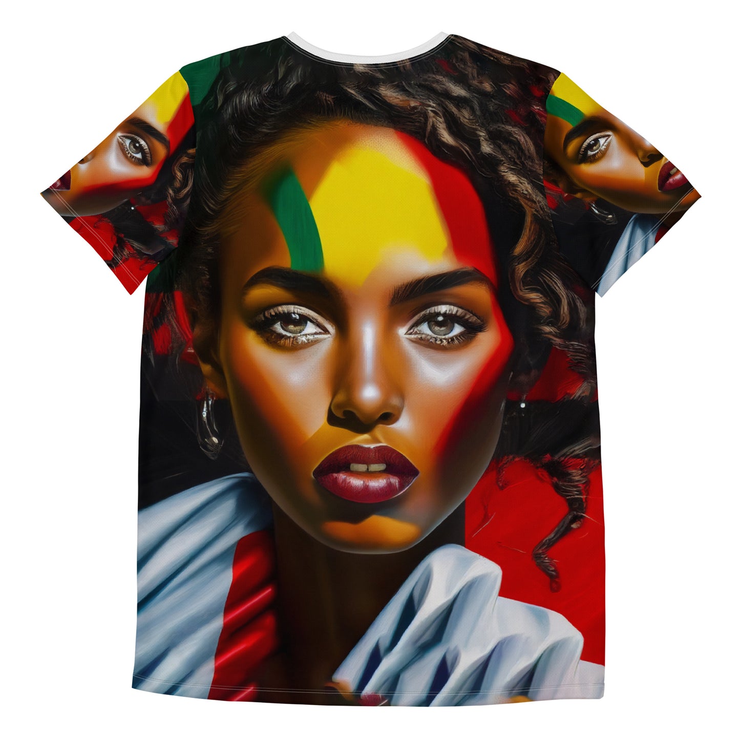 PopArt Model - Men's Athletic T-shirt