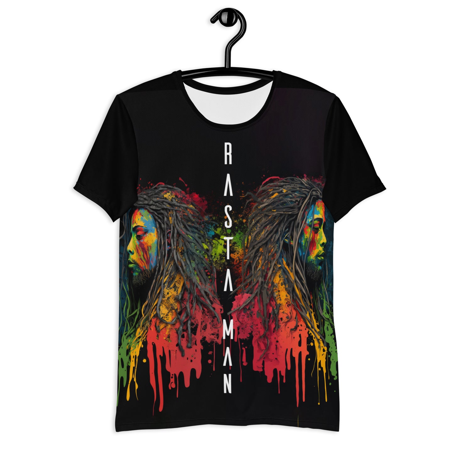 Rasta Man - Men's Athletic T-shirt