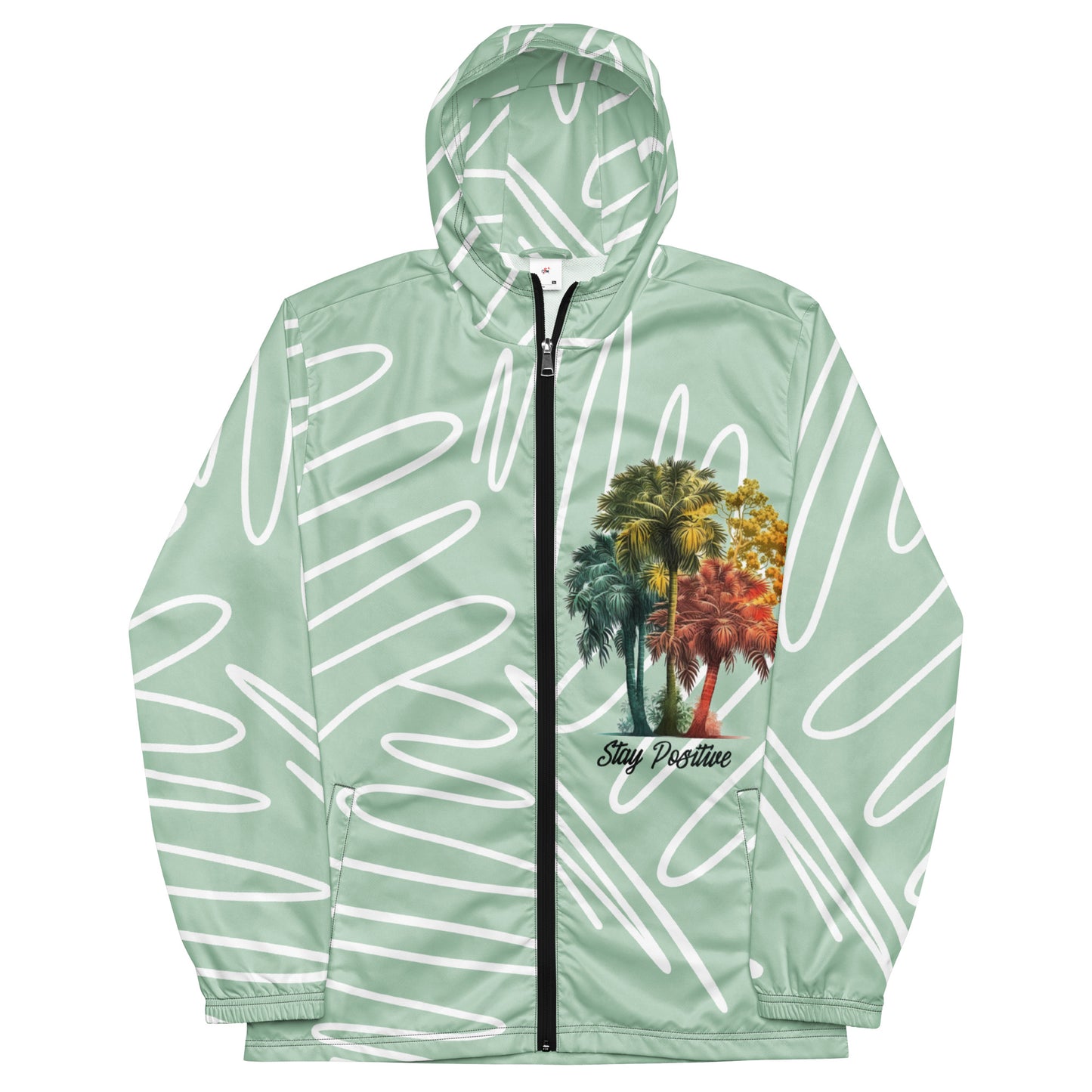 Stay Positive - Men’s windbreaker
