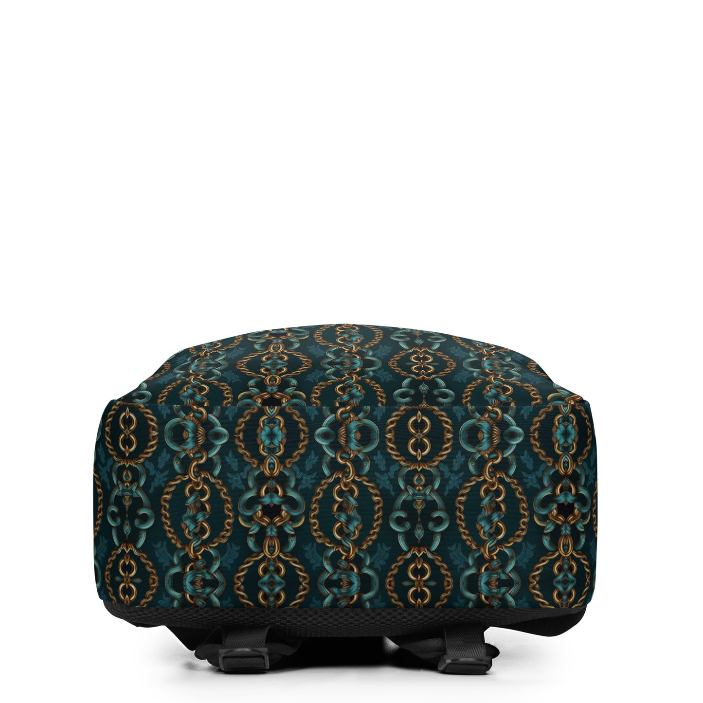 Green Gold Chain - Minimalist Backpack