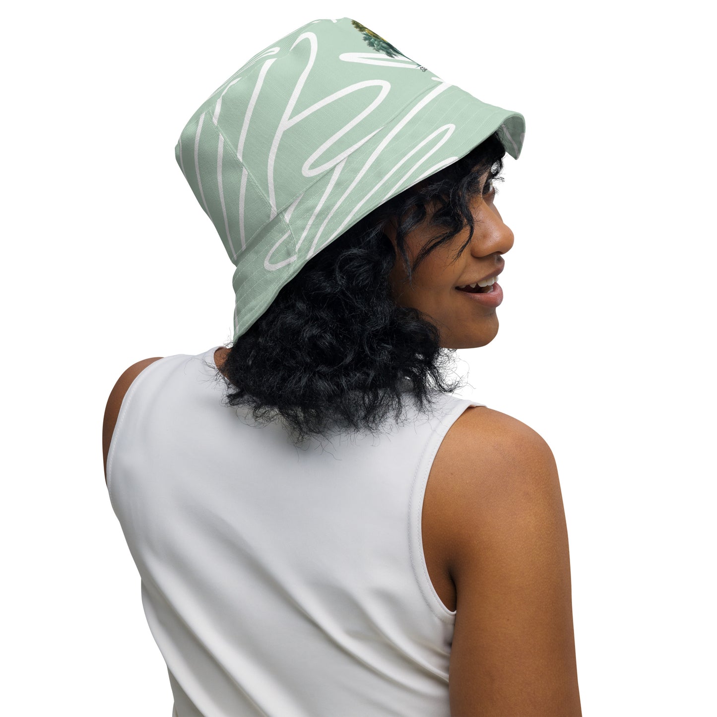 Stay positive - Reversible bucket hat