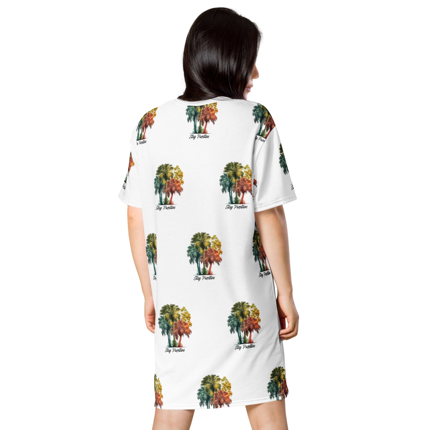 Stay Positive - T-shirt dress