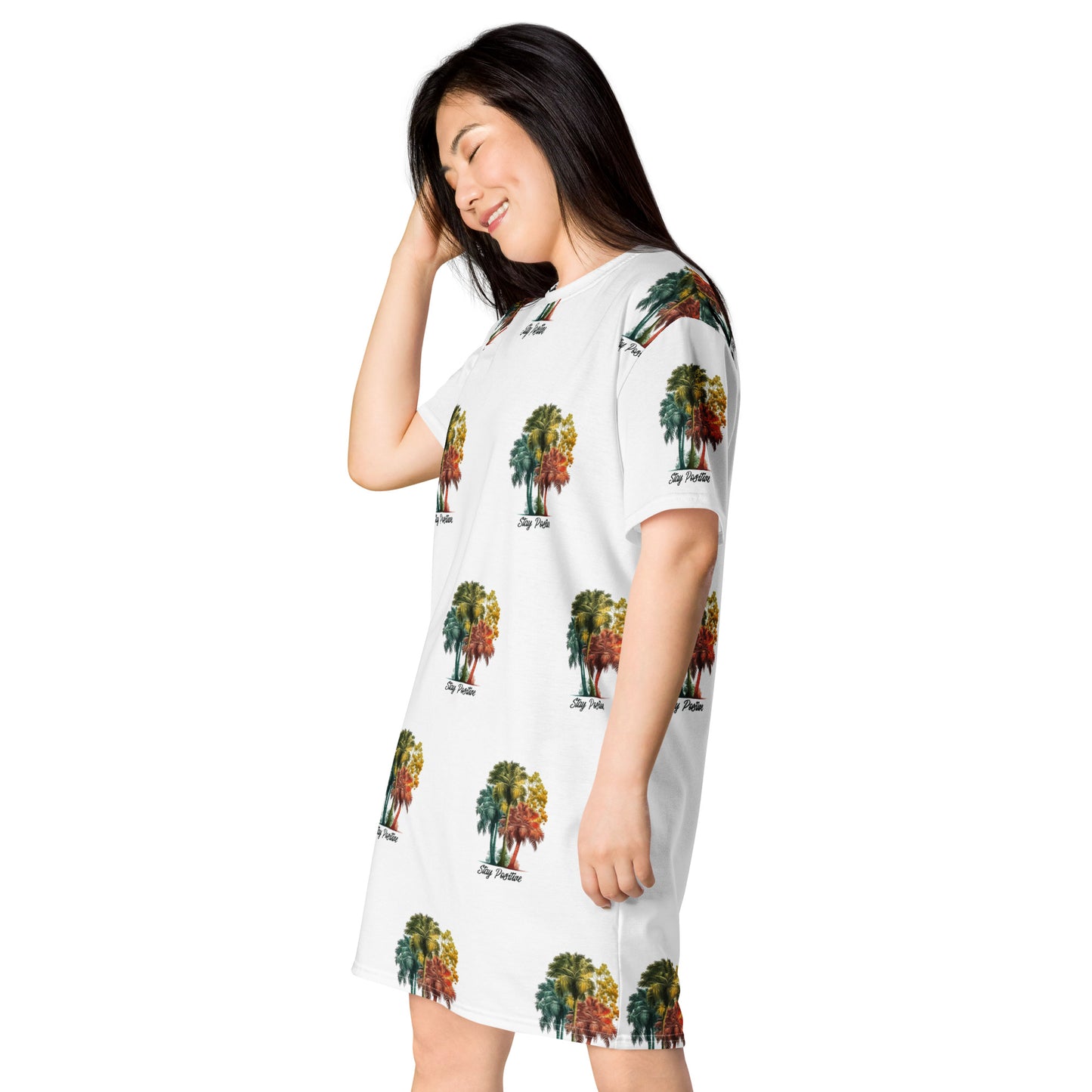 Stay Positive - T-shirt dress