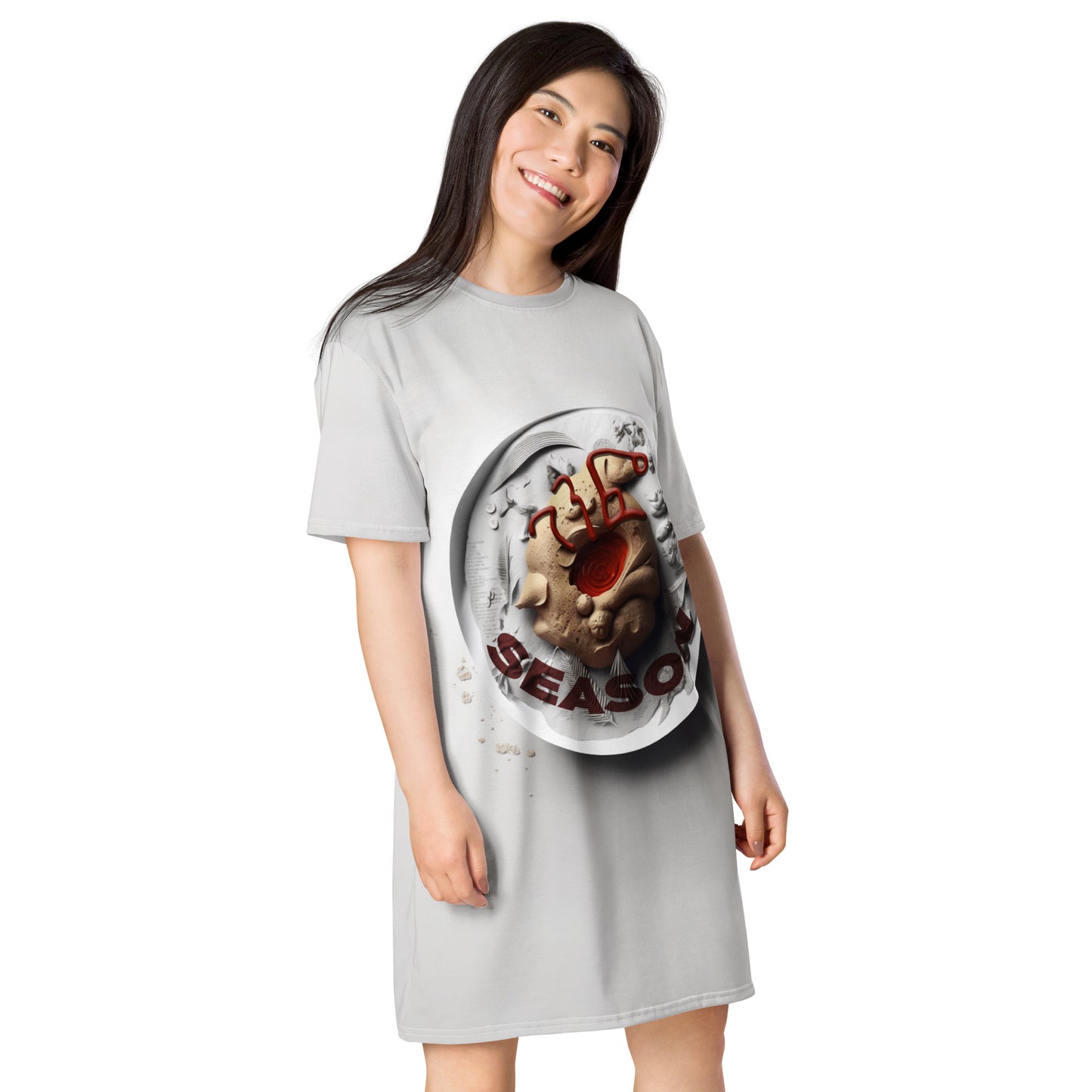 Genfo ገንፎ  - T-shirt dress