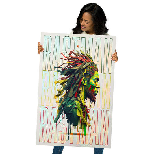 RastaMan V5 - Metal prints