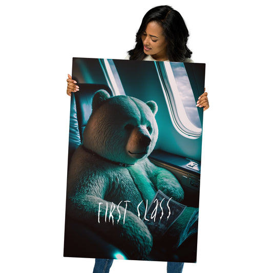 First Class - Metal prints