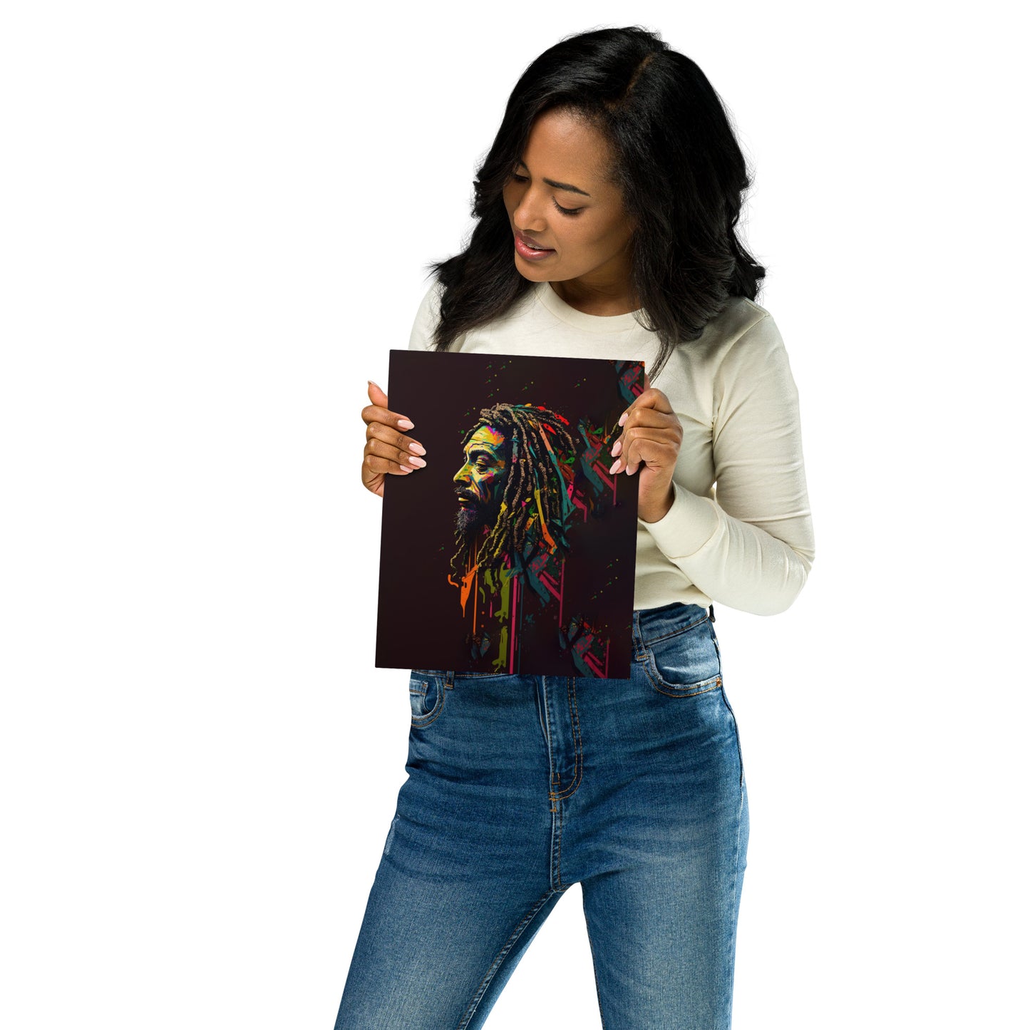 Rasta - Metal prints