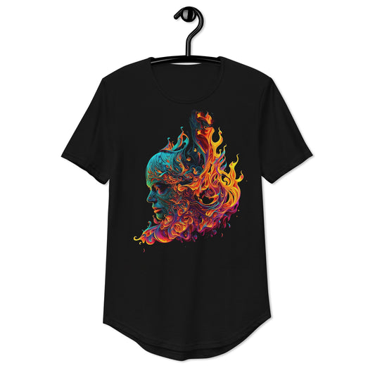 T.O.A.F - Men's Curved Hem T-Shirt