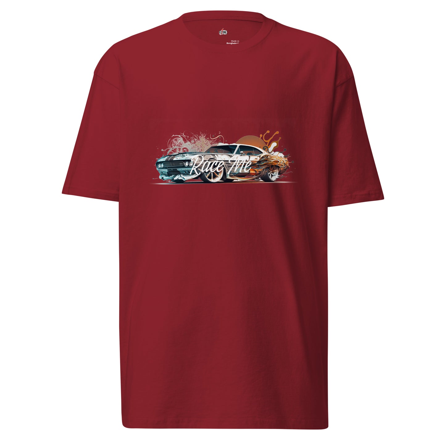 Race Me - Men’s premium heavyweight tee
