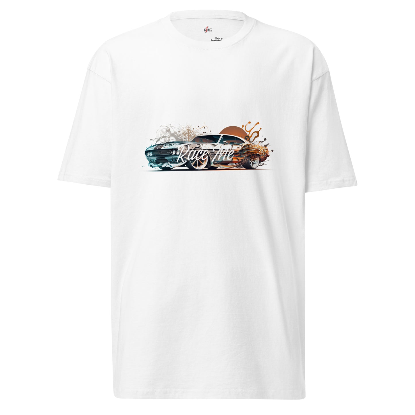 Race Me - Men’s premium heavyweight tee