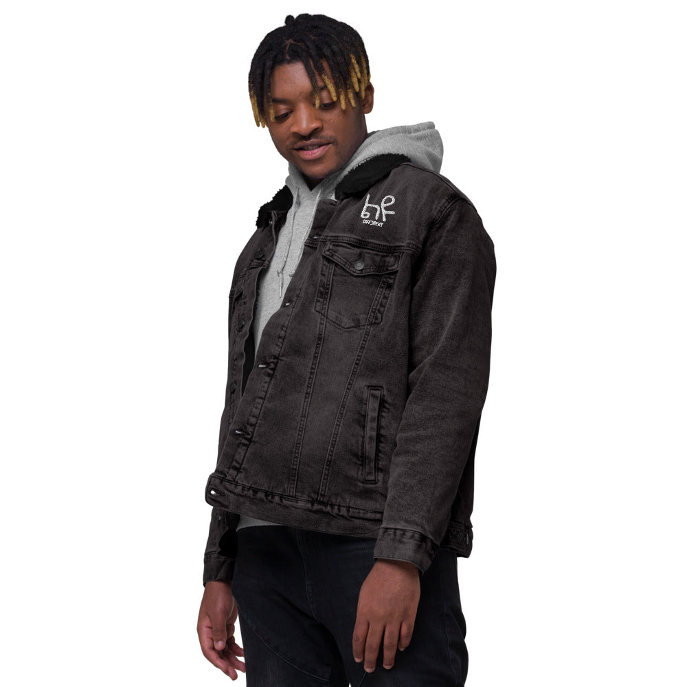 Liyu - Unisex denim sherpa jacket