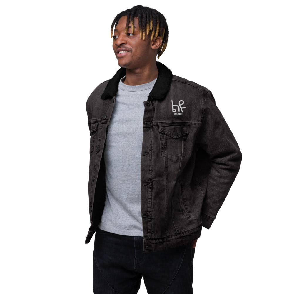 Liyu - Unisex denim sherpa jacket